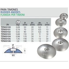 Anodos de Timon Zinc Simple